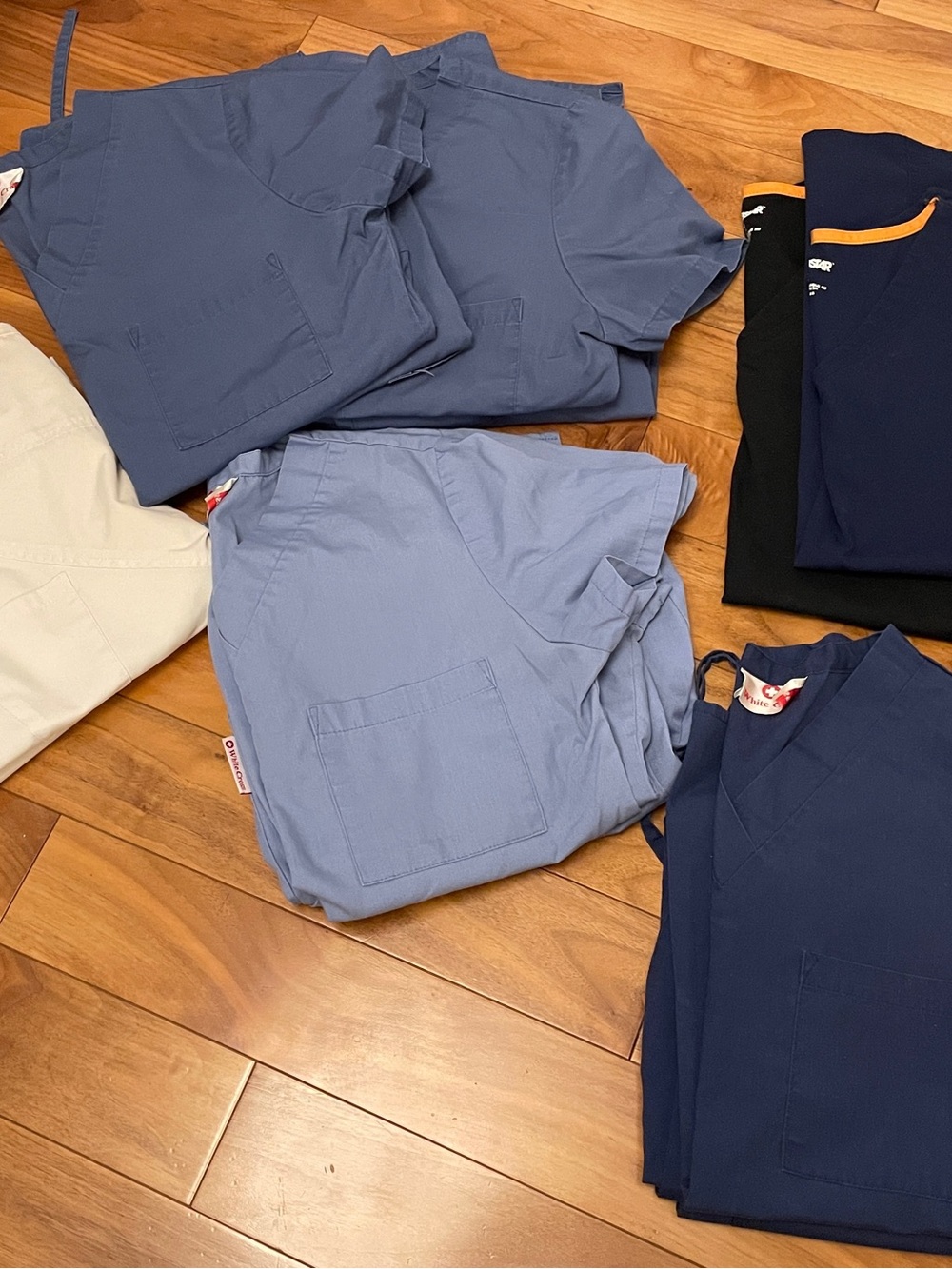 Kids Blue Scrub Top - Lightweight Medical Shirt